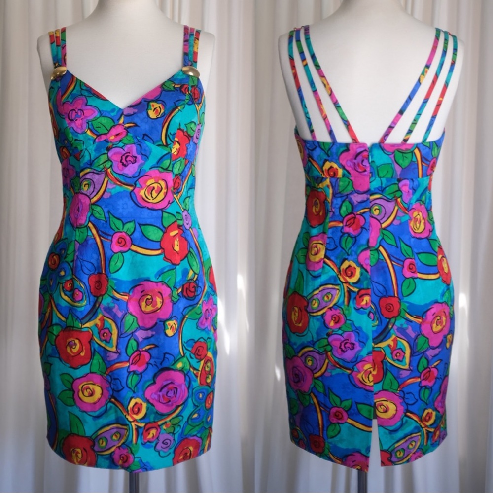 Vintage A.J. Bari 80s dress | 6